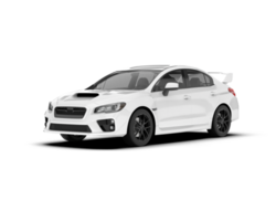 blanc suv sur transparent Contexte. 3d le rendu - illustration png