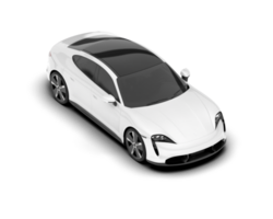 blanc suv sur transparent Contexte. 3d le rendu - illustration png