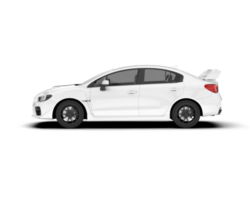 blanc suv sur transparent Contexte. 3d le rendu - illustration png