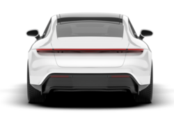 Weiß suv auf transparent Hintergrund. 3d Rendern - - Illustration png