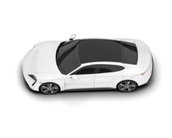 blanc suv sur transparent Contexte. 3d le rendu - illustration png