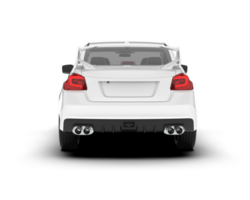 blanc suv sur transparent Contexte. 3d le rendu - illustration png