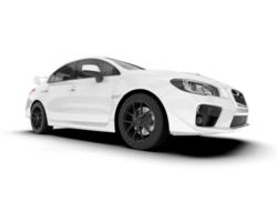 blanc suv sur transparent Contexte. 3d le rendu - illustration png