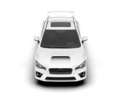 wit suv Aan transparant achtergrond. 3d renderen - illustratie png