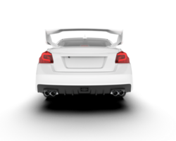 blanc suv sur transparent Contexte. 3d le rendu - illustration png