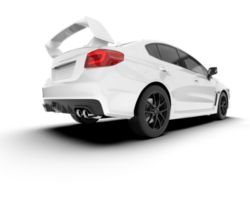 blanc suv sur transparent Contexte. 3d le rendu - illustration png