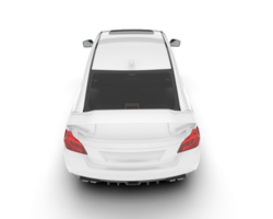 Weiß suv auf transparent Hintergrund. 3d Rendern - - Illustration png