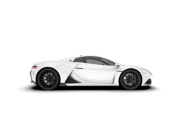 blanc suv sur transparent Contexte. 3d le rendu - illustration png