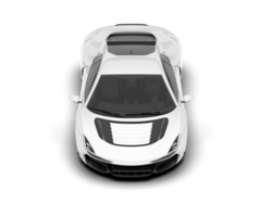 blanc suv sur transparent Contexte. 3d le rendu - illustration png