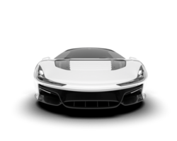 Weiß suv auf transparent Hintergrund. 3d Rendern - - Illustration png