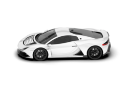 blanc suv sur transparent Contexte. 3d le rendu - illustration png