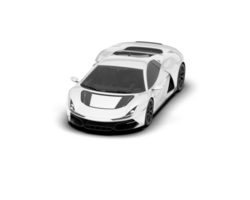 Weiß suv auf transparent Hintergrund. 3d Rendern - - Illustration png