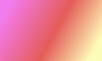 Design simple pastel yellow,red and pink gradient color illustration background photo