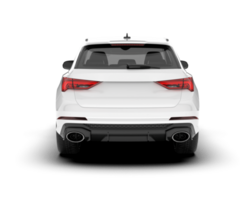 branco suv em transparente fundo. 3d Renderização - ilustração png