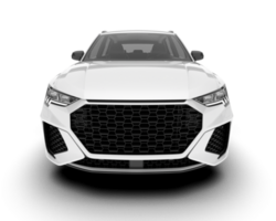 blanco suv en transparente antecedentes. 3d representación - ilustración png