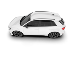 wit suv Aan transparant achtergrond. 3d renderen - illustratie png