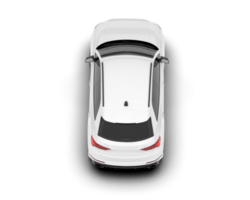 blanc suv sur transparent Contexte. 3d le rendu - illustration png