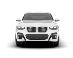 blanc suv sur transparent Contexte. 3d le rendu - illustration png