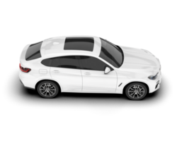 blanc suv sur transparent Contexte. 3d le rendu - illustration png