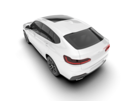 blanc suv sur transparent Contexte. 3d le rendu - illustration png