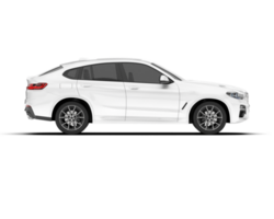 blanc suv sur transparent Contexte. 3d le rendu - illustration png