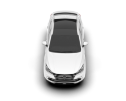 vit sUV på transparent bakgrund. 3d tolkning - illustration png