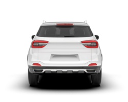 blanc suv sur transparent Contexte. 3d le rendu - illustration png