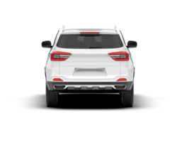 wit suv Aan transparant achtergrond. 3d renderen - illustratie png