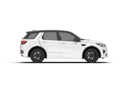 blanc suv sur transparent Contexte. 3d le rendu - illustration png