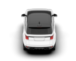 blanc suv sur transparent Contexte. 3d le rendu - illustration png