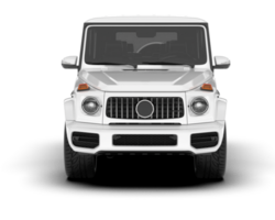 blanc suv sur transparent Contexte. 3d le rendu - illustration png