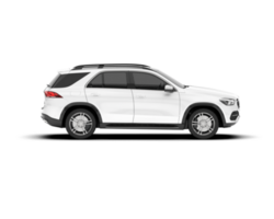 blanc suv sur transparent Contexte. 3d le rendu - illustration png