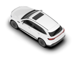 blanc suv sur transparent Contexte. 3d le rendu - illustration png