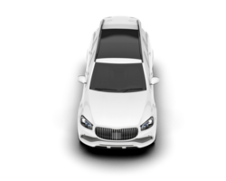 wit suv Aan transparant achtergrond. 3d renderen - illustratie png