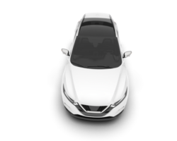 blanc suv sur transparent Contexte. 3d le rendu - illustration png