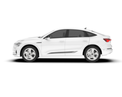 blanc suv sur transparent Contexte. 3d le rendu - illustration png