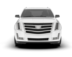 blanc suv sur transparent Contexte. 3d le rendu - illustration png