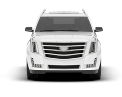 wit suv Aan transparant achtergrond. 3d renderen - illustratie png