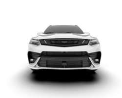 wit suv Aan transparant achtergrond. 3d renderen - illustratie png