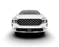 blanc suv sur transparent Contexte. 3d le rendu - illustration png