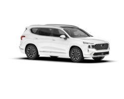 wit suv Aan transparant achtergrond. 3d renderen - illustratie png