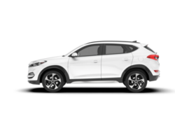 blanc suv sur transparent Contexte. 3d le rendu - illustration png