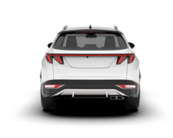 wit suv Aan transparant achtergrond. 3d renderen - illustratie png