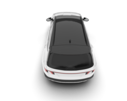 blanc suv sur transparent Contexte. 3d le rendu - illustration png