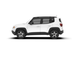 blanc suv sur transparent Contexte. 3d le rendu - illustration png