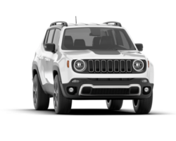 blanc suv sur transparent Contexte. 3d le rendu - illustration png