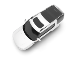 blanc suv sur transparent Contexte. 3d le rendu - illustration png