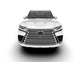 wit suv Aan transparant achtergrond. 3d renderen - illustratie png