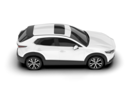 blanc suv sur transparent Contexte. 3d le rendu - illustration png