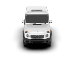 blanc suv sur transparent Contexte. 3d le rendu - illustration png